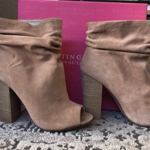 Laurel Peep Toe Booties
